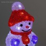 Фигура акриловая Снеговичек на батарейках, 11*11*22см, 24 LED, белый. Артикул Г2310856