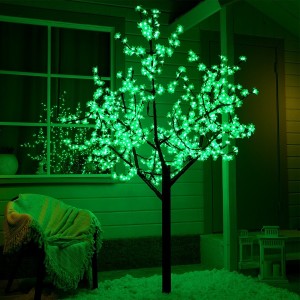 арт.Г8221 Свтодиодное дерево 2.0м "Баугиния", 864LED, свечение зеленое